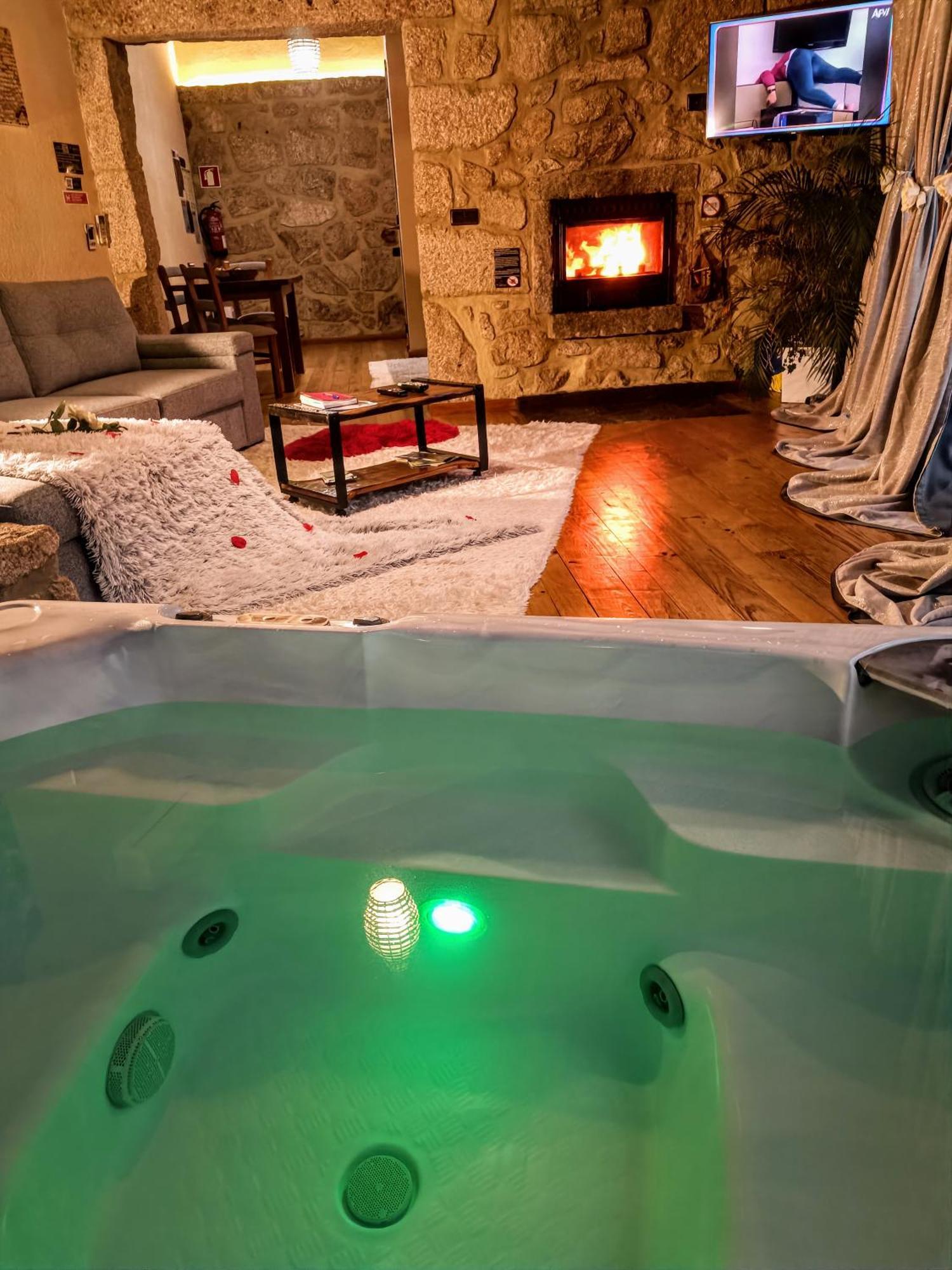 ホテル Casa Favo De Mel - Jacuzzi Privado & Lareira - Piscina アルコス・デ・ヴァルデヴェス エクステリア 写真