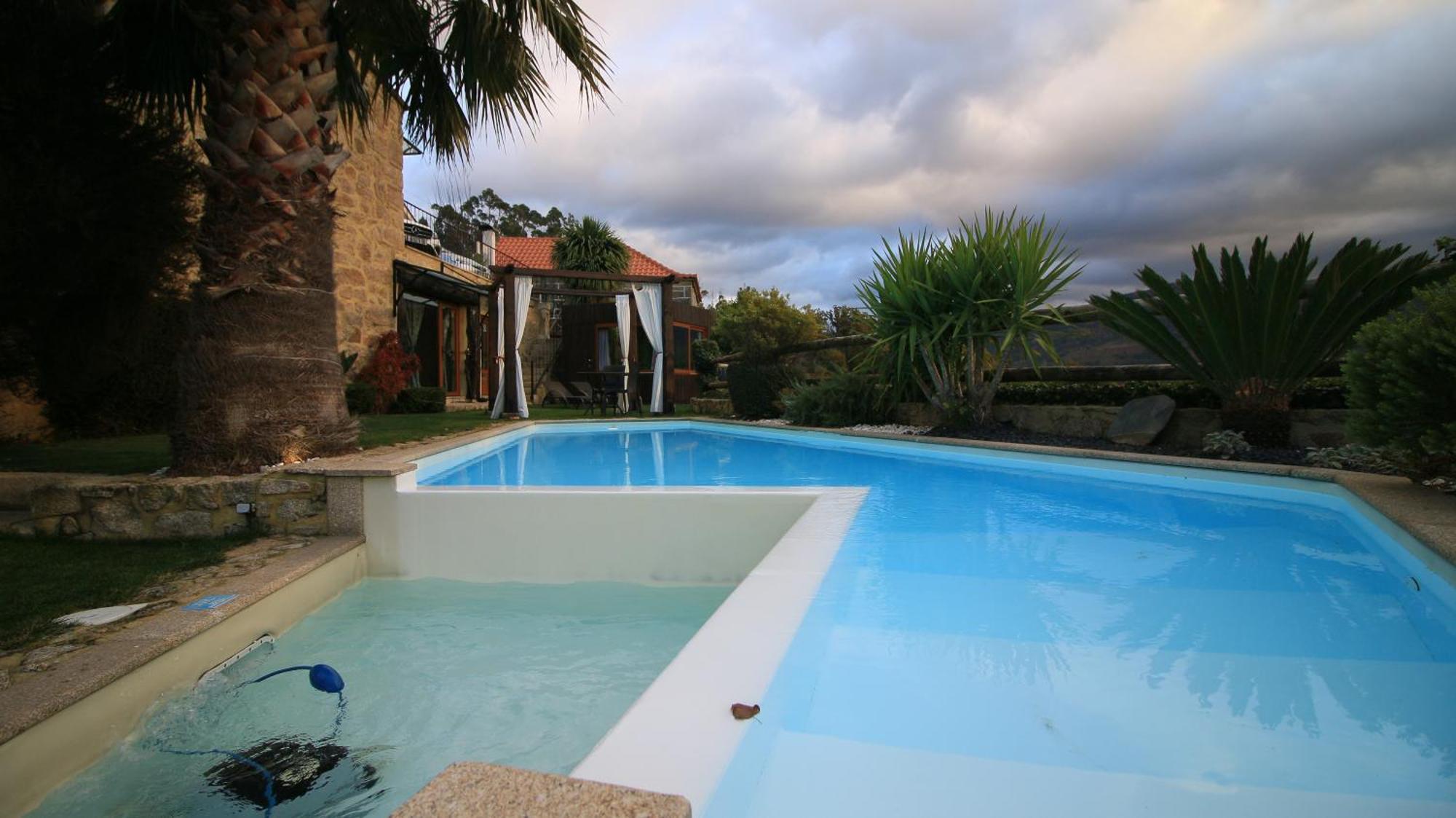 ホテル Casa Favo De Mel - Jacuzzi Privado & Lareira - Piscina アルコス・デ・ヴァルデヴェス エクステリア 写真
